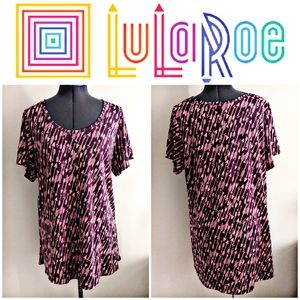LuLaRoe Arrow Print Hi Lo Shirt Size 2XL